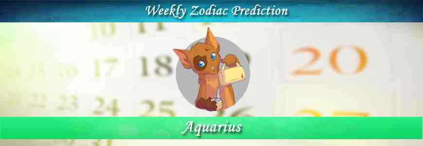 aquarius weekly horoscope forecast